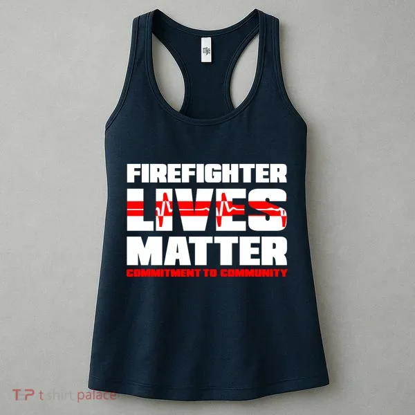 Firefighter Lives Matter Women's Tank Top