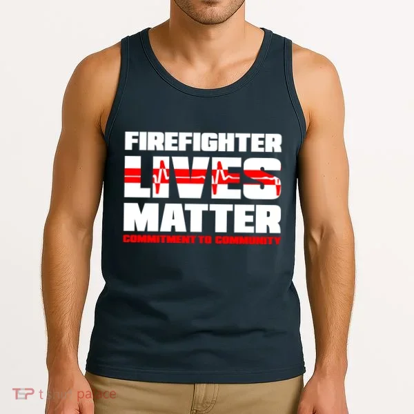Firefighter Lives Matter Tank Top