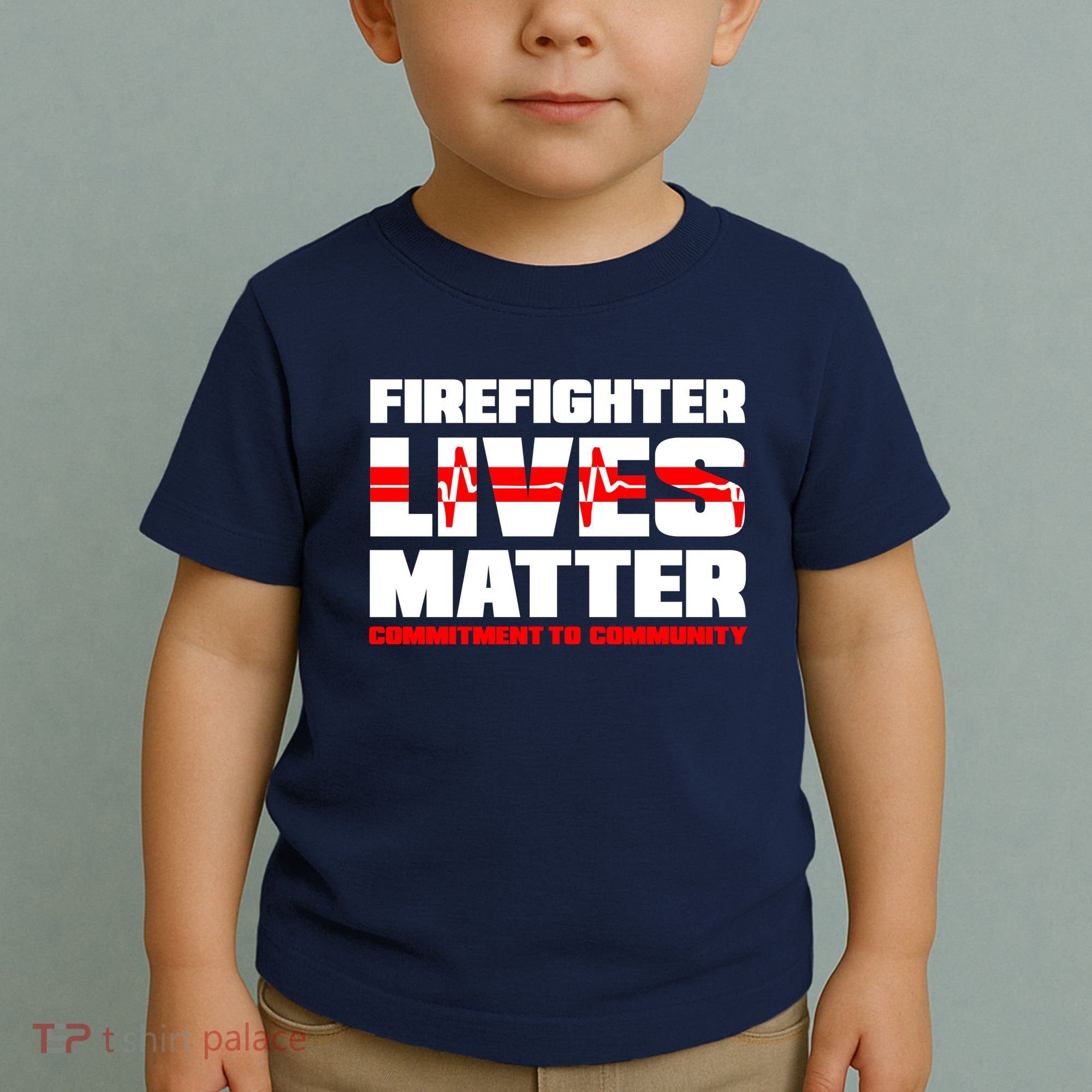 Firefighter Lives Matter Toddler T-Shirt