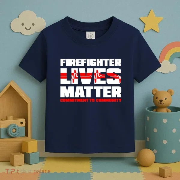 Firefighter Lives Matter Toddler T-Shirt