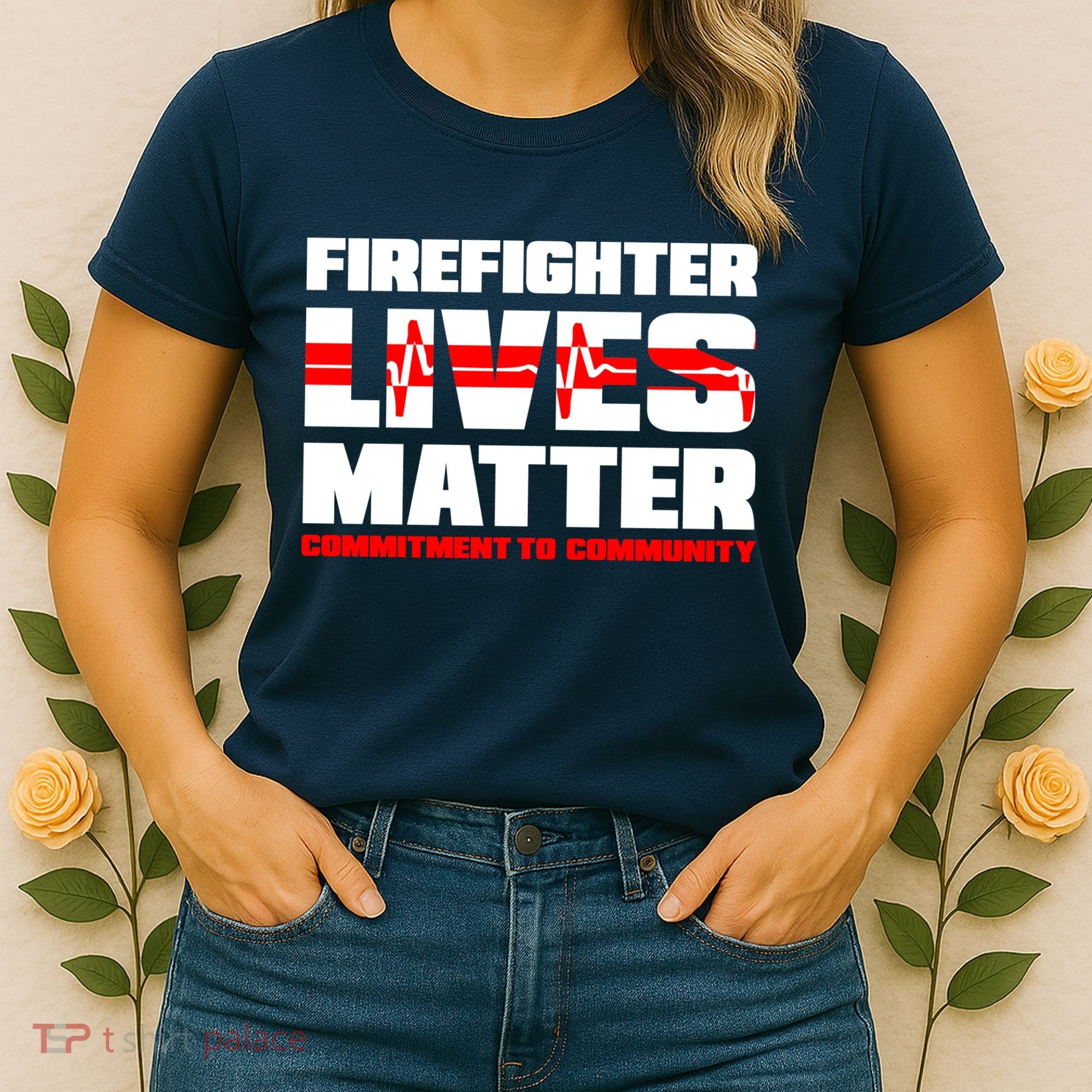 Firefighter Lives Matter Women's T-Shirt