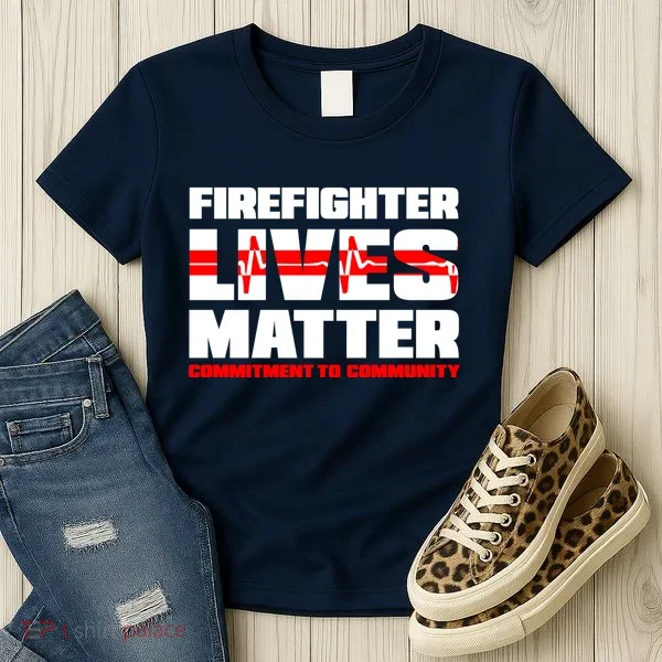 Firefighter Lives Matter Women's T-Shirt
