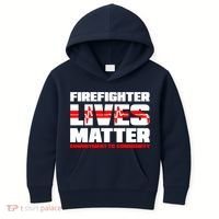 Firefighter Lives Matter Kids Hoodie thumb 0