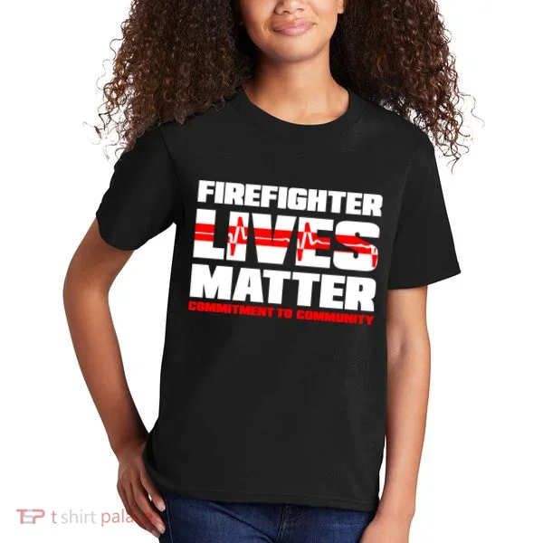 Firefighter Lives Matter Kids T-Shirt