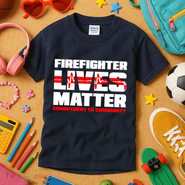 Firefighter Lives Matter Kids T-Shirt
