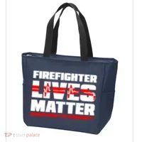 Firefighter Lives Matter Tote Bag thumb 3