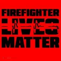 Firefighter Lives Matter Santa Hat thumb 1