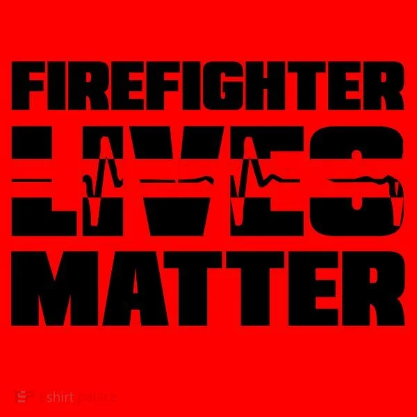 Firefighter Lives Matter Santa Hat