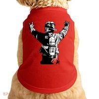 Firefighter Rock Hands Doggie Tank thumb 0