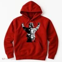 Firefighter Rock Hands Hoodie thumb 0