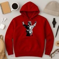 Firefighter Rock Hands Hoodie thumb 3