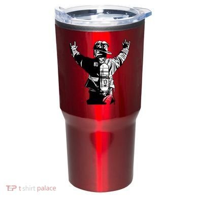Firefighter Rock Hands Tumbler
