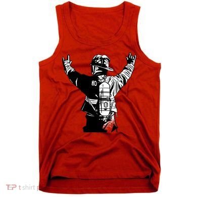 Firefighter Rock Hands Tank Top