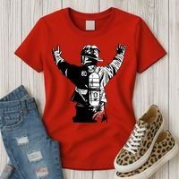 Firefighter Rock Hands Women's T-Shirt thumb 3