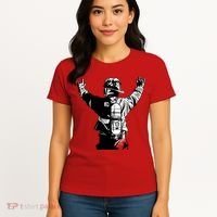 Firefighter Rock Hands Women's T-Shirt thumb 4