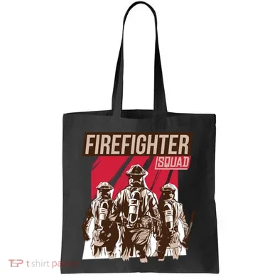 Firefighter Squad Tote Bag