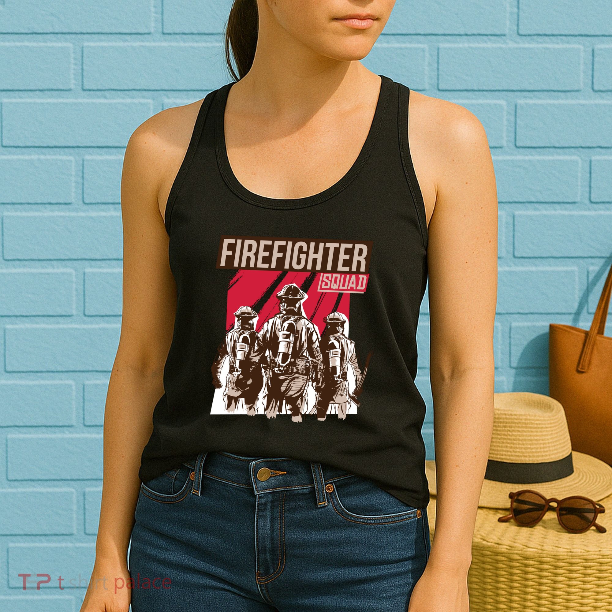 Firefighter Squad Women's Tank Top