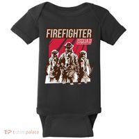 Firefighter Squad Baby Bodysuit thumb 0