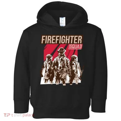 Firefighter Squad Toddler Hoodie