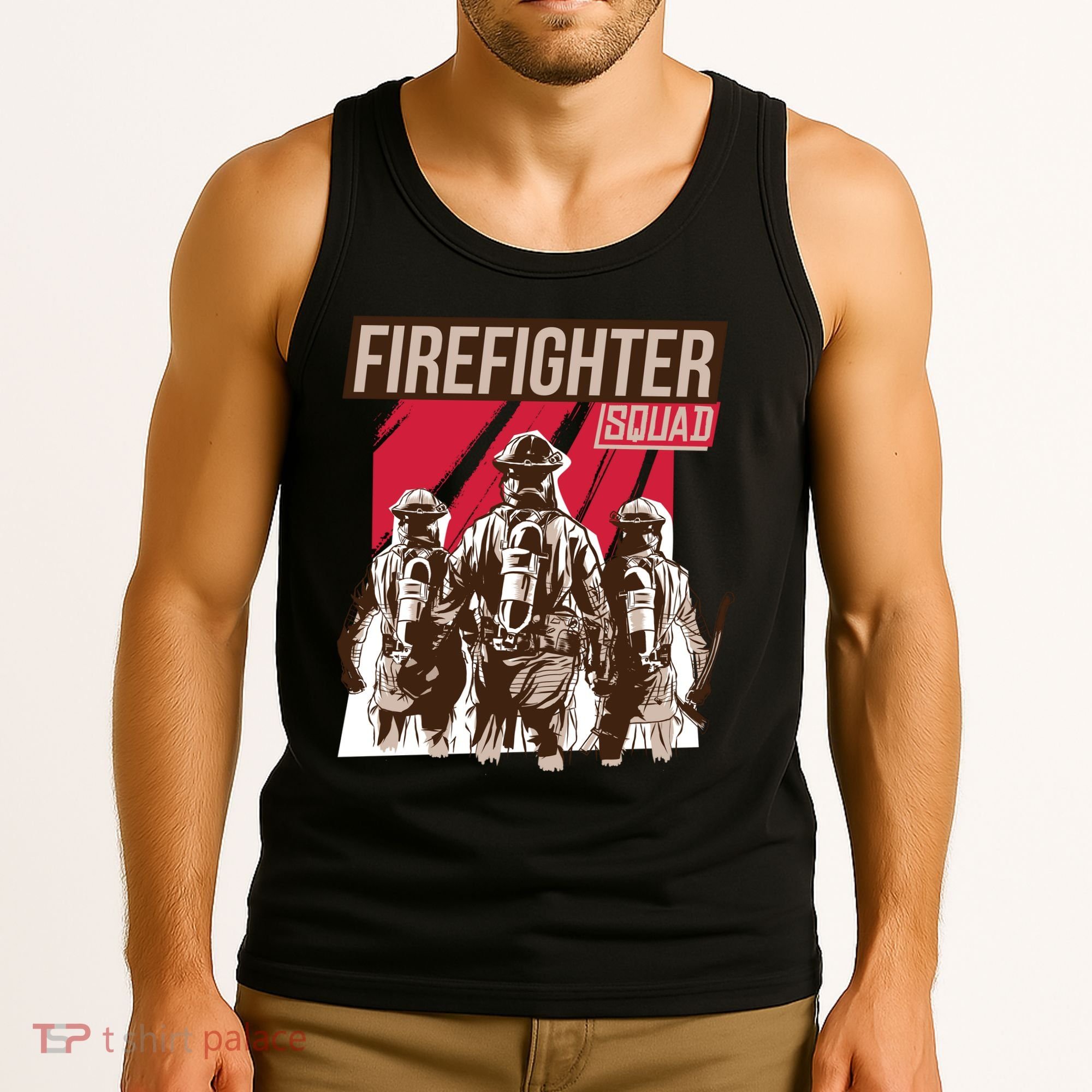 Firefighter Squad Tank Top