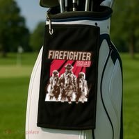 Firefighter Squad Golf Towel thumb 2