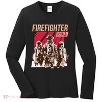 Firefighter Squad Women's Long Sleeve Shirt thumb 0