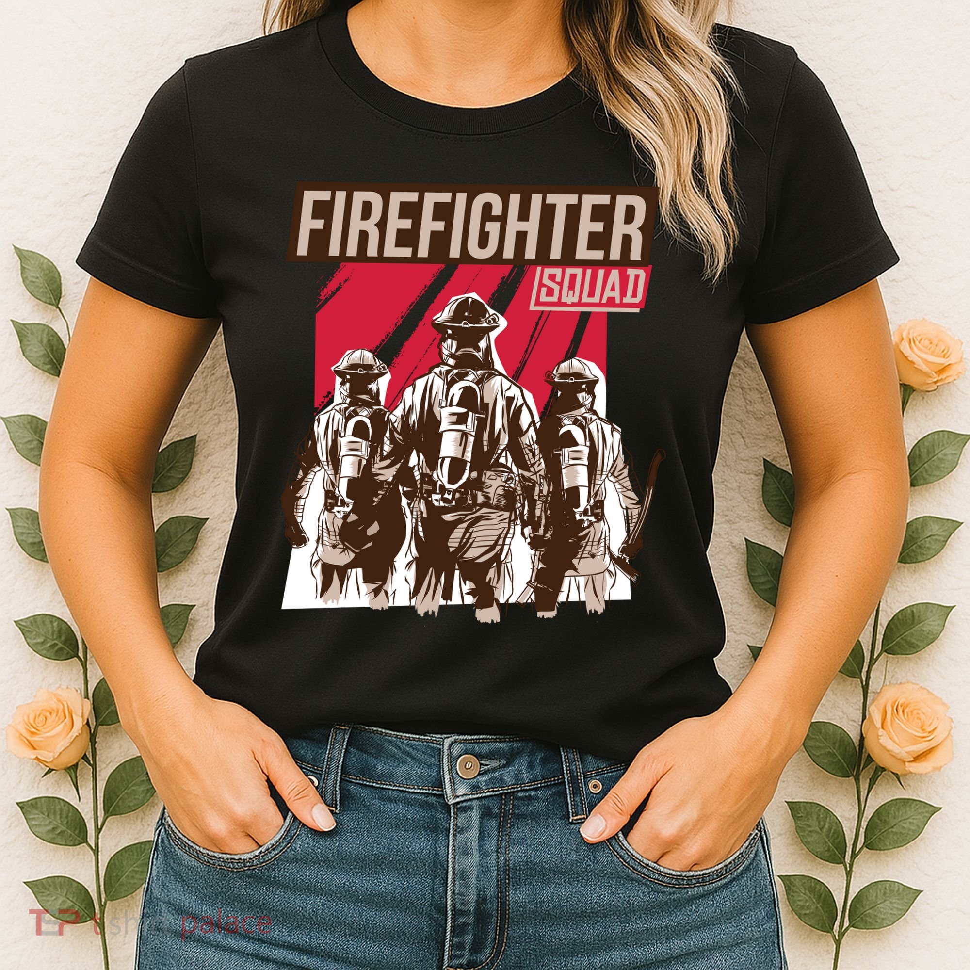 Firefighter Squad Women's T-Shirt