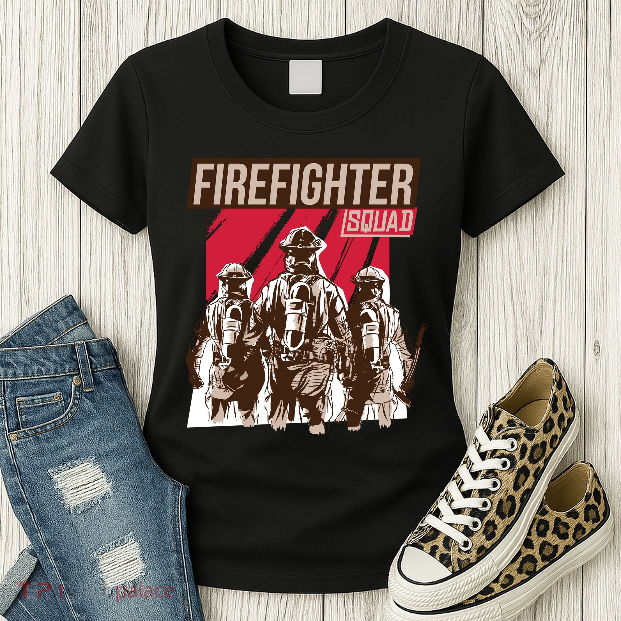 Firefighter Squad Women's T-Shirt