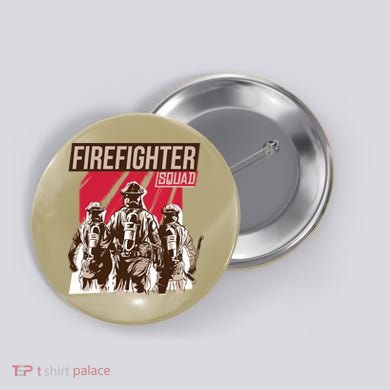 Firefighter Squad Button