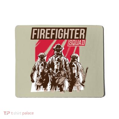 Firefighter Squad Mousepad