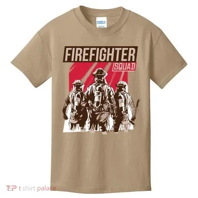 Firefighter Squad Kids T-Shirt