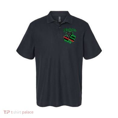 Firefighter St. Patrick's Day Red Line Clover Polo