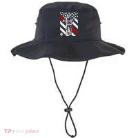 Firefighter Thin Red Line Serve Honor Rescue Bucket Hat thumb 0