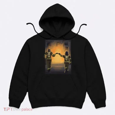 Firefighters Fist Bump Hoodie