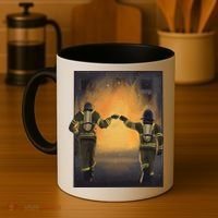 Firefighters Fist Bump  Coffee Mug thumb 4