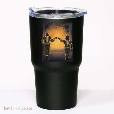 Firefighters Fist Bump  Tumbler