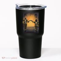 Firefighters Fist Bump  Tumbler thumb 0