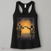 Firefighters Fist Bump  Women's Tank Top thumb 3
