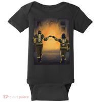 Firefighters Fist Bump  Baby Bodysuit thumb 0