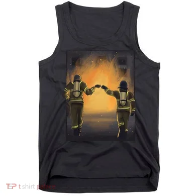 Firefighters Fist Bump Tank Top