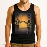 Firefighters Fist Bump  Tank Top thumb 3