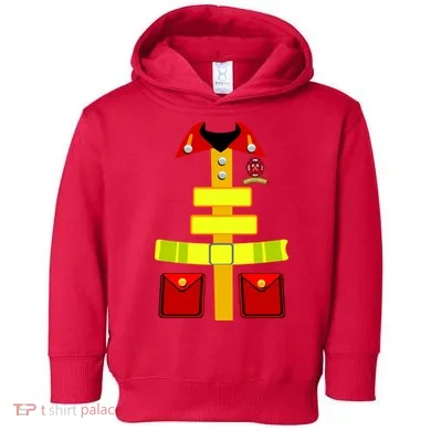 Fireman Costume Firefighter Halloween Uniform Toddler Hoodie