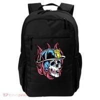 Fireman Skull Flame Backpack thumb 0