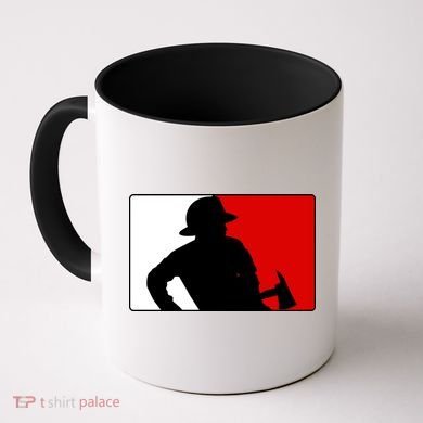 Fireman Team Logo Coffee Mug
