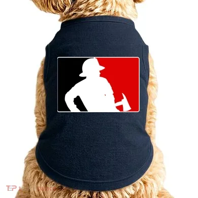 Fireman Team Logo Doggie Tank