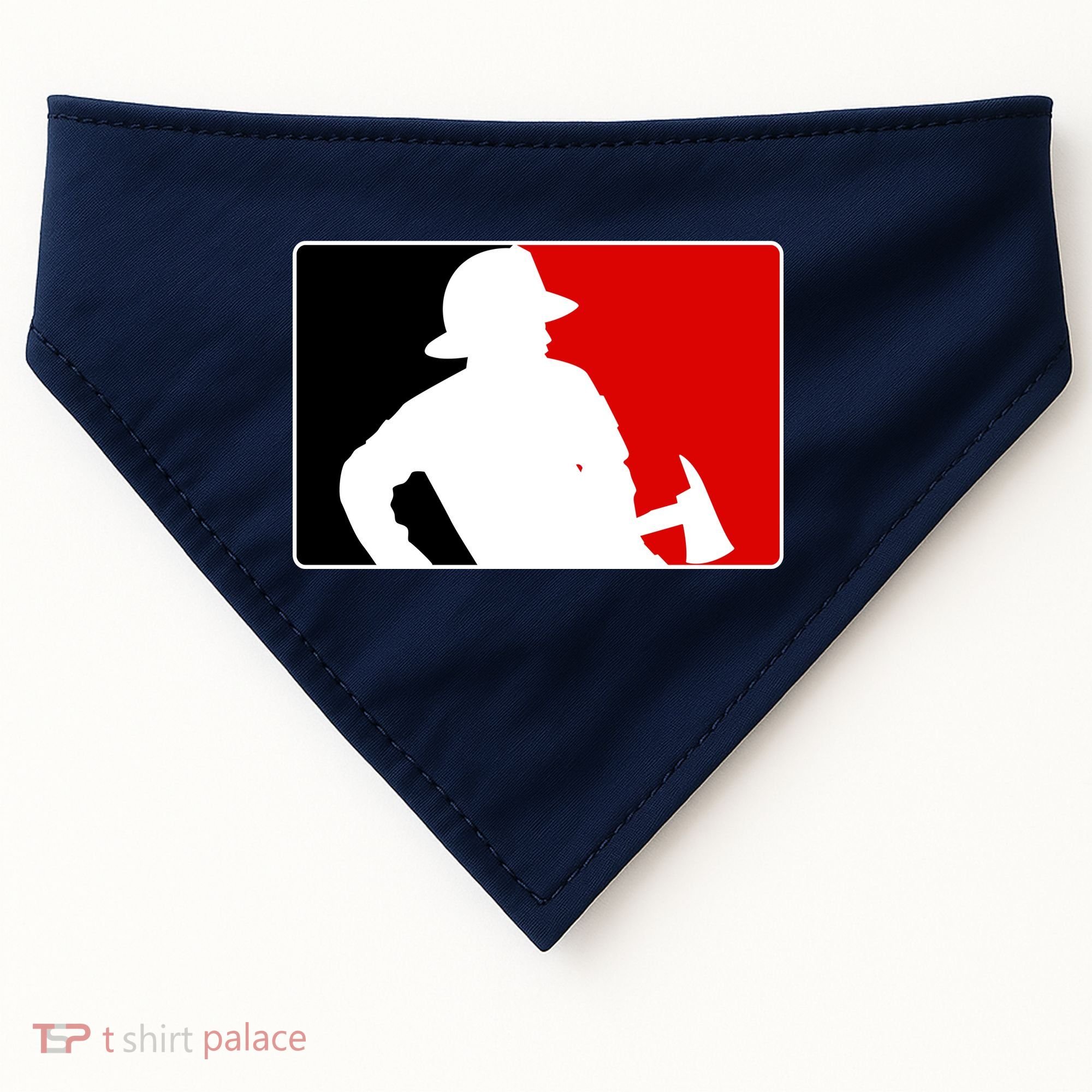 Fireman Team Logo USA-Made Doggie Bandana