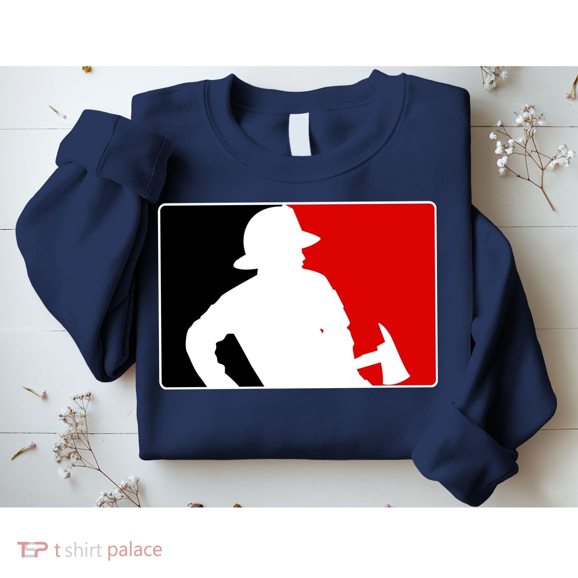 Fireman Team Logo Sweatshirt