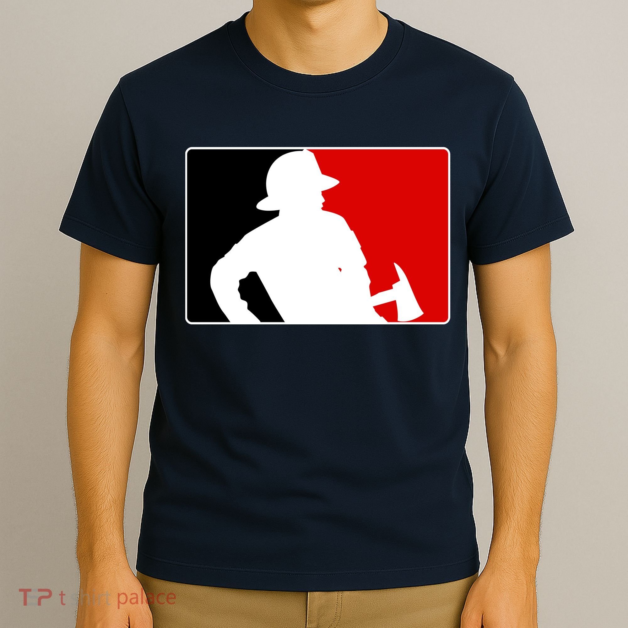 Fireman Team Logo T-Shirt