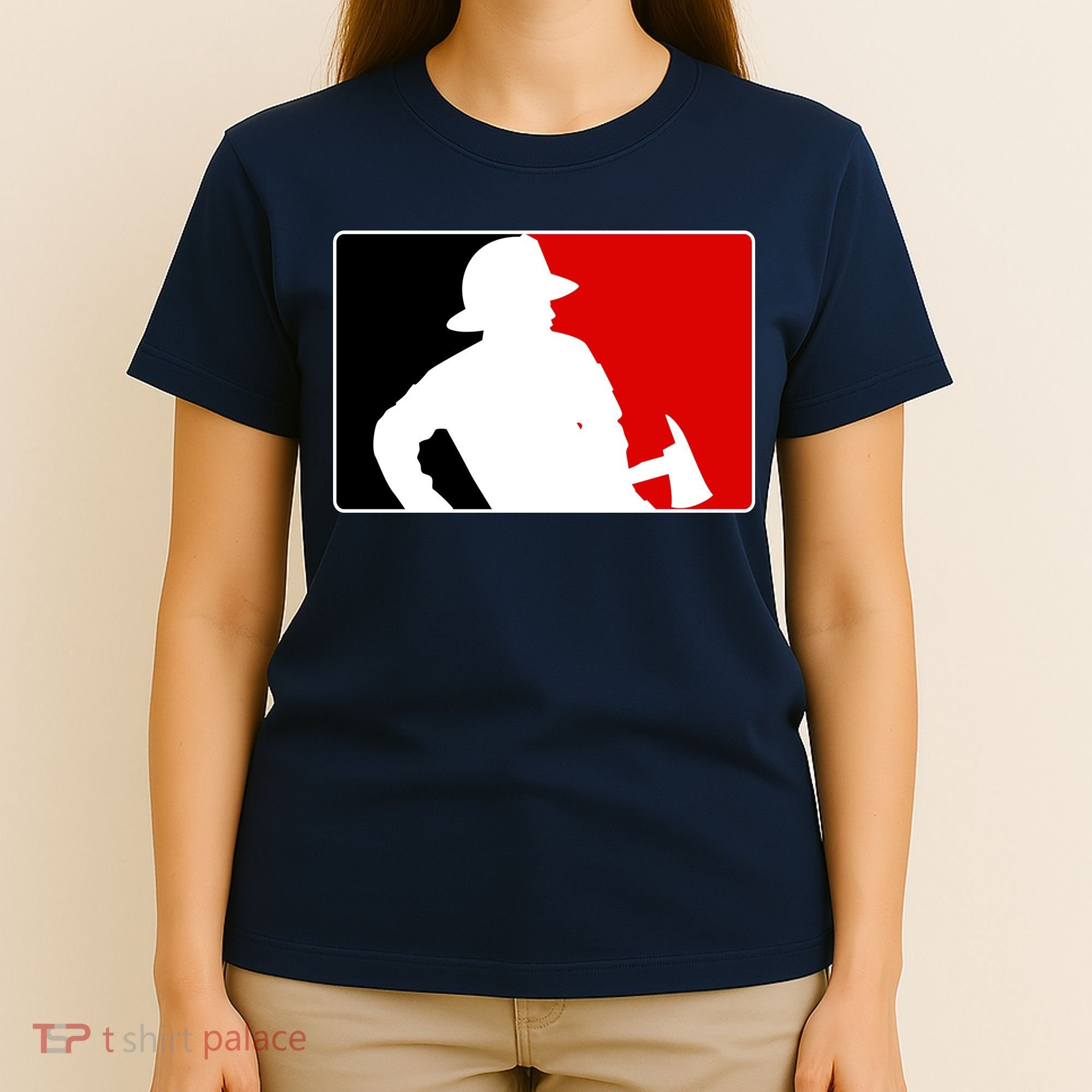 Fireman Team Logo T-Shirt