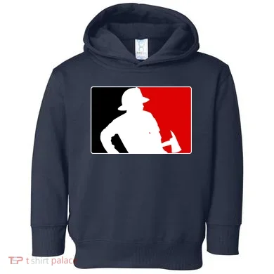 Fireman Team Logo Toddler Hoodie